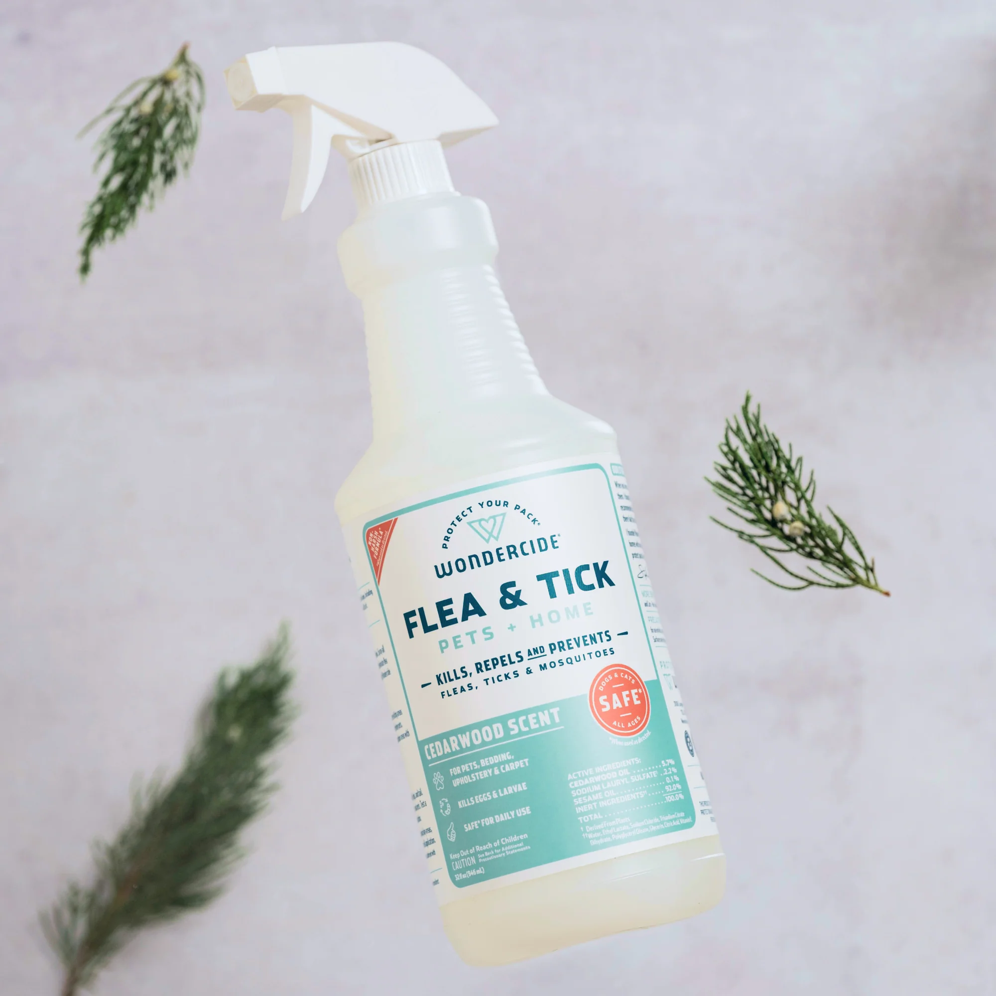 Cedarwood Flea & Tick Spray for Pets + Home - Image 3